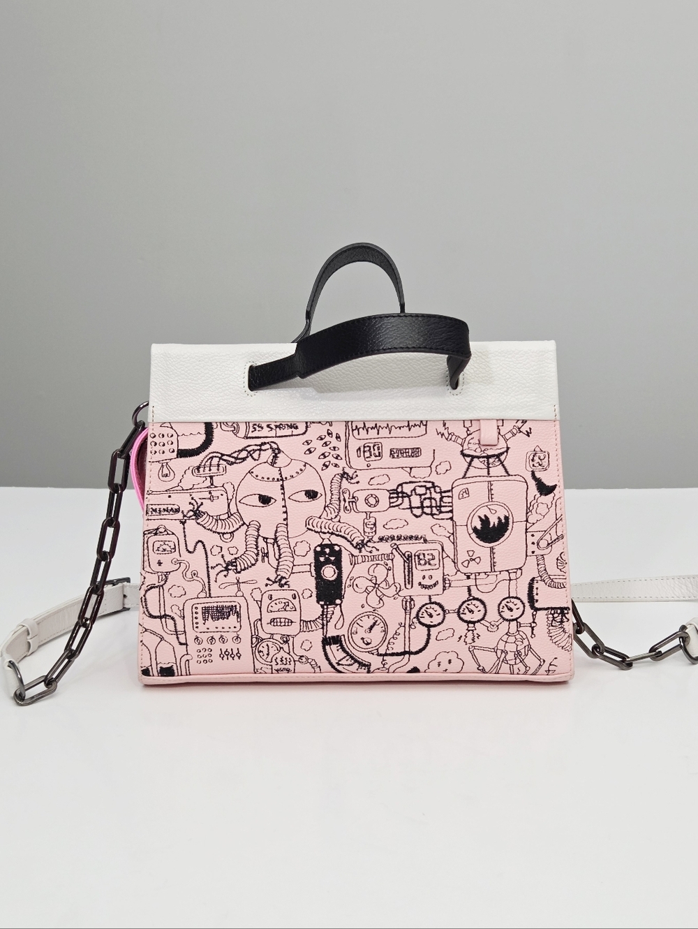 EXCELLENT RARE MIN & MON VALI OCTOPUS PRINT BAG